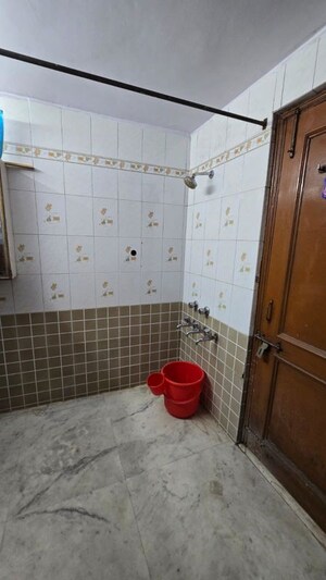 Bathroom in 1 BHK Independent House at RWA Apartments Sector 12, Sector 12 – for Rent