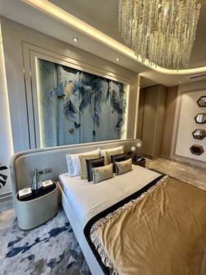 Team Area in 3 BHK Apartment at Lodha World Crest, Worli – for Rent