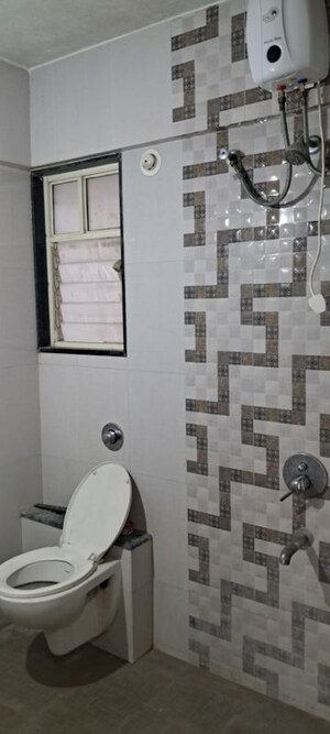 Bathroom in 2 BHK Apartment at Aswani Green Valley, Wakad – for Rent