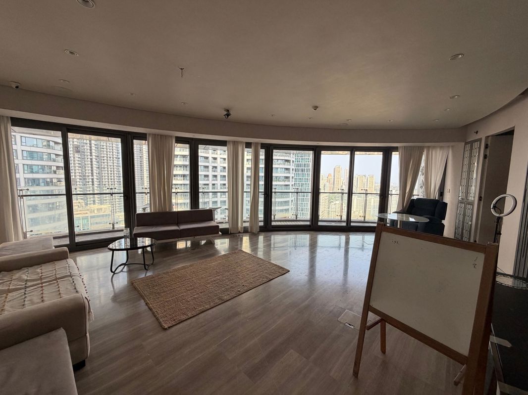3 BHK + Servant Room,Extra Room Apartment For Rent in Lodha The World Towers World One Tier 2
