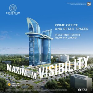  Office Space – Exterior View View at Bhutani Grandthum, Tech Zone 4 Greater Noida - for Sale