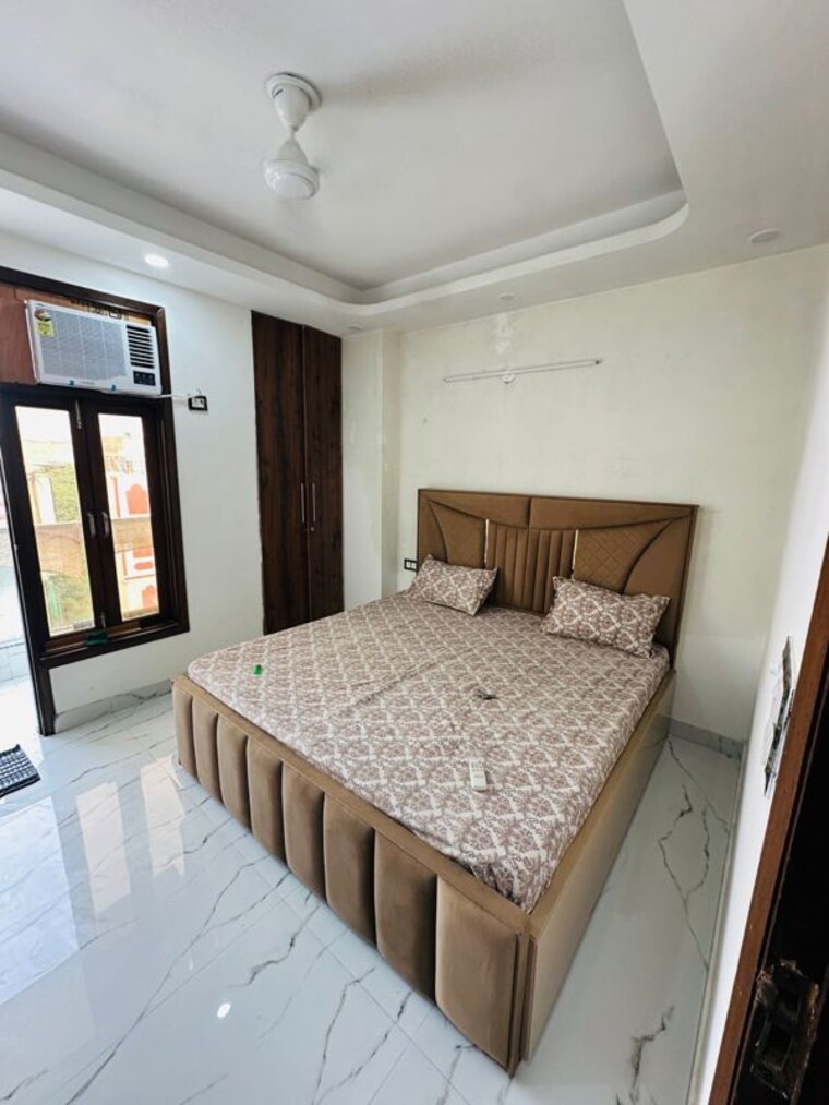 Bedroom, palm-residency-chhatarpur 1 Bedroom 550 Sq.Ft. Builder Floor In Chattarpur Delhi 10381570
