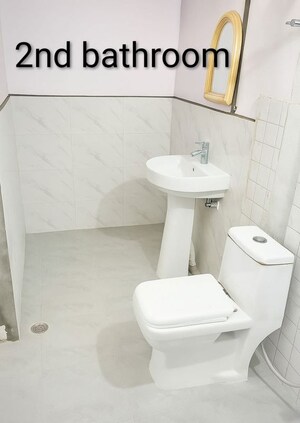 Bathroom in 3 BHK Independent House at Palam Vihar Residents Association, Palam Vihar – for Rent