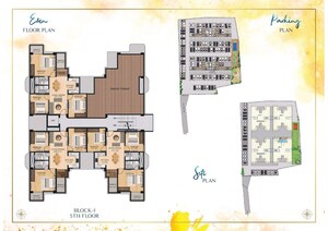 Master Plan in 3 BHK Apartment at Khanapara – for Sale
