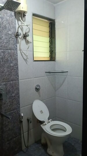 Bathroom in 2 BHK Apartment at Shree Ambika Heritage, Kharghar – for Rent
