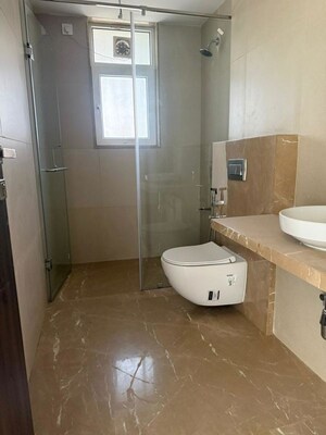 Bathroom in 3 BHK Apartment at Navin Nagar – for Rent