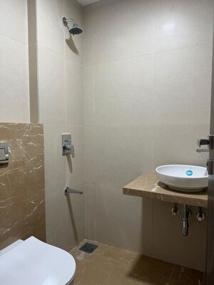 Bathroom in 3 BHK Apartment at Navin Nagar – for Rent