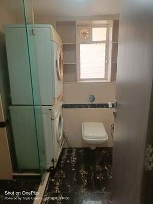 Bathroom in 1 BHK Apartment at Seema Apartment Bandra, Bandra West – for Rent