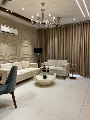 Living Room in 3 BHK Apartment at Kharar Mohali Road – for Sale