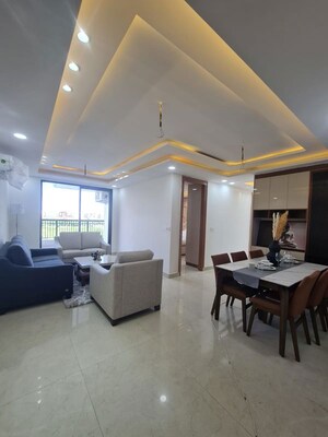 Living Room in 3 BHK Apartment at Kharar Mohali Road – for Sale