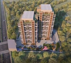 3 BHK Apartment – Exterior View View at Kharar Mohali Road - for Sale