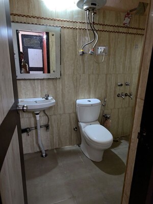 Bathroom in 3 BHK Independent House at Palam Vihar Residents Association, Palam Vihar – for Rent
