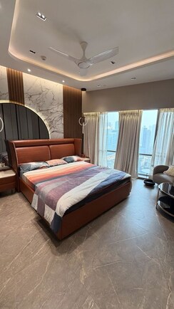 3 BHK + Servant Room,Extra Room Apartment For Rent in Lodha The World Towers World One Tier 2