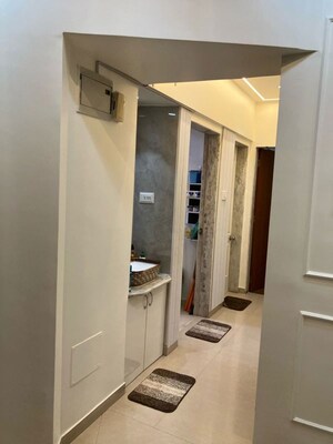 Building Lobby in 2 BHK Apartment at Kishor Platinum Towers, Wakad – for Rent