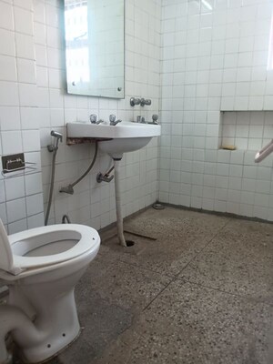 Bathroom in 2 BHK Apartment at Vasant Kunj – for Rent