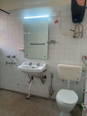Bathroom in 2 BHK Apartment at Vasant Kunj – for Rent