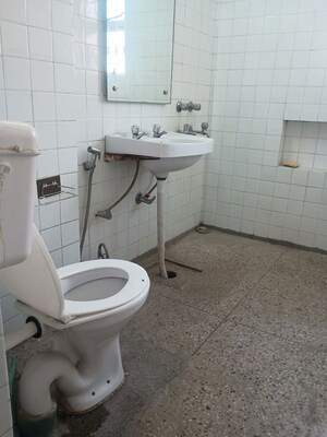 Bathroom in 2 BHK Apartment at Vasant Kunj – for Rent