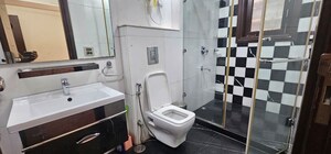 Bathroom in 3 BHK Builder Floor at East Of Kailash – for Rent