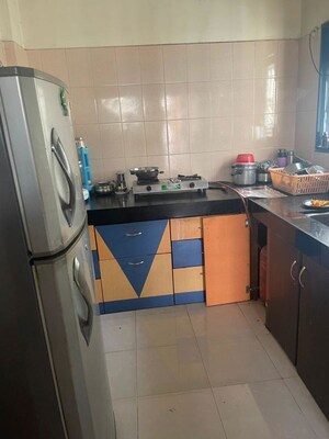 Kitchen in 1 BHK Apartment at B. U. Bhandari  Planet Millenium, Pimple Saudagar – for Rent