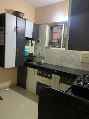 Kitchen in 2 BHK Apartment at Nisarg Renuka Akruti, Wakad – for Rent