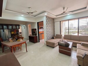 Living Room in 2 BHK Apartment at Neelkanth Palms Phase 2, Thane West – for Rent