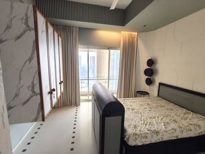 Bedroom in 3 BHK Apartment at Indiabulls Sky Forest, Lower Parel – for Rent