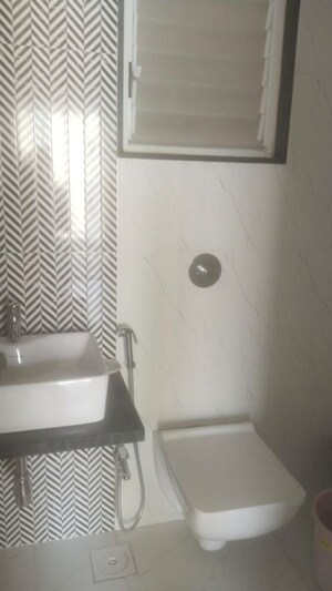 Bathroom in 3 BHK Apartment at Austin Arena, Tathawade – for Rent