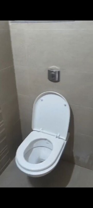 Bathroom in 2 BHK Apartment at Divine Palm Springs, Wakad – for Rent
