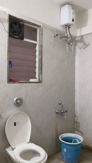 Bathroom in 2 BHK Apartment at Puranik Aldea Anexo, Baner – for Rent