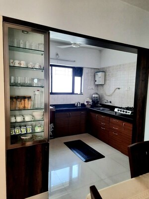 Kitchen in 2 BHK Apartment at Kamgar Putala Vasahat – for Rent