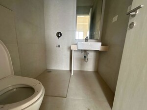 Bathroom in 3 BHK Apartment at Indiabulls Sky Forest, Lower Parel – for Rent