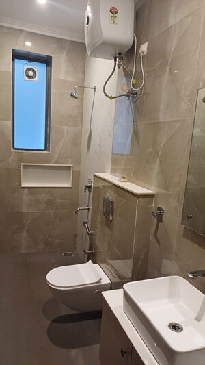 Bathroom in 5 BHK Builder Floor at Sector 5 – for Rent