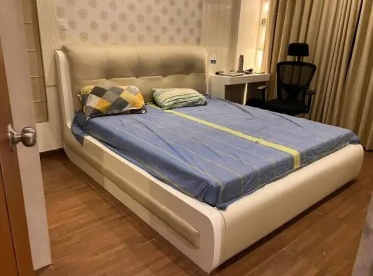 Bedroom, kishor-platinum-towers 2 Bedroom 1000 Sq.Ft. Apartment In Wakad Pune 10381759