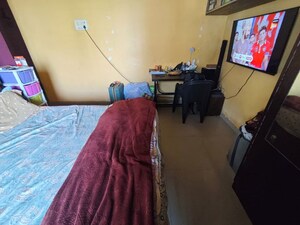 Bedroom in 2 BHK Apartment at Abhishek CHS Thakurli, Thakurli – for Rent