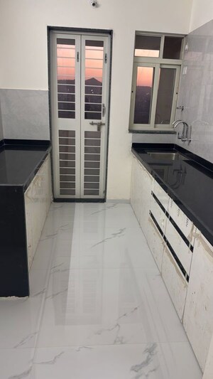 Kitchen in 3 BHK Apartment at Linux Bonheur, Wakad – for Rent