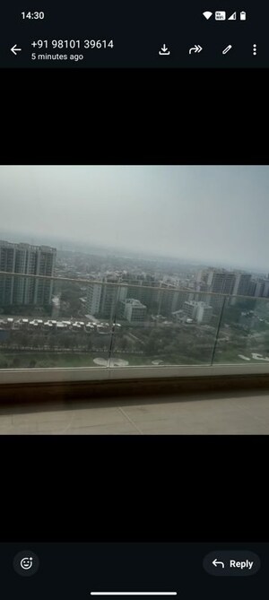 Swimming Pool in 3.5 BHK Apartment at Kalpataru Vista, Sector 128 – for Rent