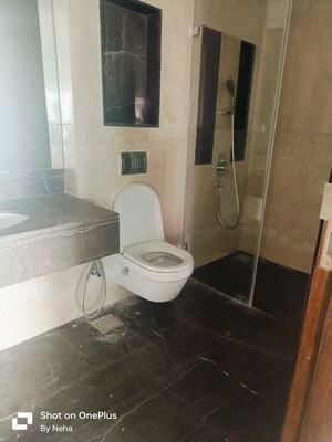 Bathroom in 3 BHK Apartment at Lokhandwala Minerva Mahalaxmi, Mahalaxmi – for Rent