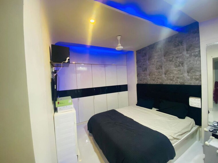 Bedroom, hjk-lok-darshan 1 Bedroom 550 Sq.Ft. Apartment In Marol Mumbai 10381753