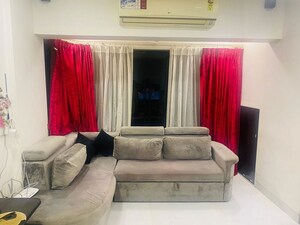 Living Room in 1 BHK Apartment at HJK Lok Darshan, Marol – for Rent