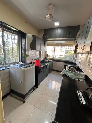 Kitchen in 1.5 BHK Apartment at Emerald CHS, Bandra West – for Rent
