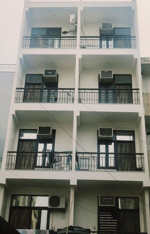 1 BHK Builder Floor – Exterior View View at Saket - for Rent