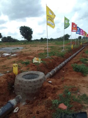  Plot – Garden View at NRI Anmol Urban Towns, Edulabad - for Sale