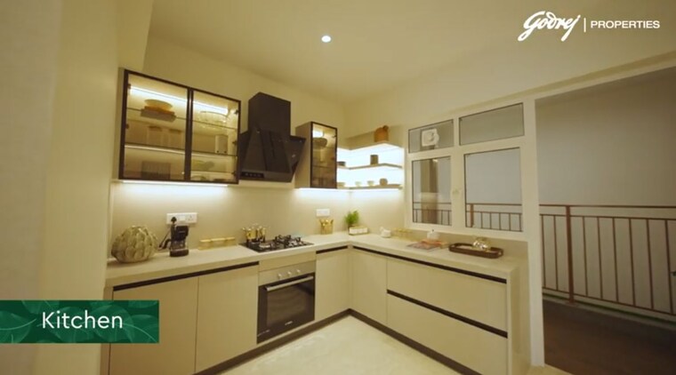Kitchen, godrej-arden 2.5 Bedroom 1680 Sq.Ft. Apartment In Sigma Iii Greater Noida Greater Noida 10371994