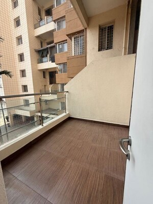 Balcony in 3 BHK Apartment at Paranjape Schemes Vasant Vihar Towers, Baner – for Rent