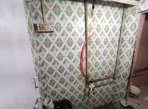 Bathroom in 1 RK Apartment at Maharashtra Co Operative Housing Society – for Rent