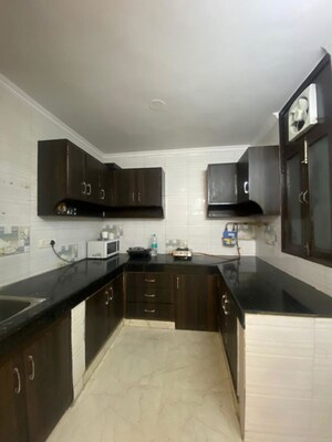 Kitchen in 3 BHK Apartment at Palm Residency Chhatarpur, Chattarpur – for Rent