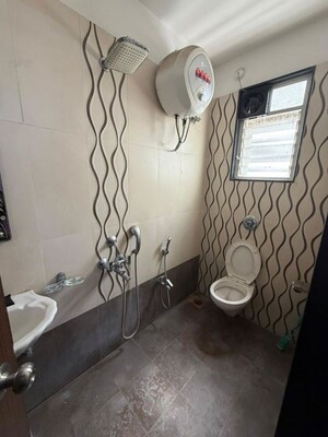 Bathroom in 2 BHK Apartment at Shree Vardhaman Dreams, Wakad – for Rent