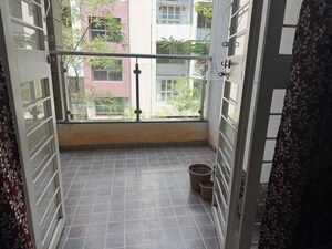 Balcony in 2 BHK Apartment at Shree Vardhaman Dreams, Wakad – for Rent