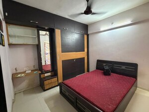 Bedroom in 2 BHK Apartment at Shree Vardhaman Dreams, Wakad – for Rent