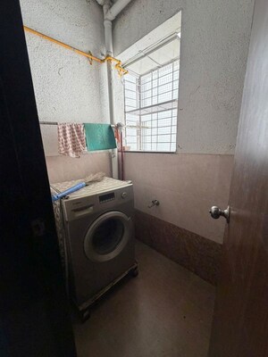 Bathroom in 2 BHK Apartment at Shree Vardhaman Dreams, Wakad – for Rent
